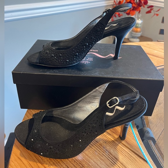 Women's Nina Brisa Black Luster - Soooo sparkly! Pictures don't do Size 8 - Picture 3 of 11